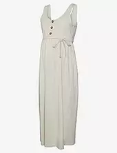 Mlevi Lia Sl Jrs Ankle Dress 2f Noos Mamalicious Cream