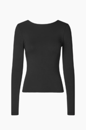 Enmarta Ls Deep-b Top 7047 - Black - Envii - Sort L