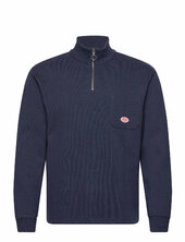 Zip Up Sweatshirt Héritage Armor Lux Navy