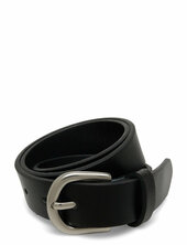Leather-effect Belt Mango Black