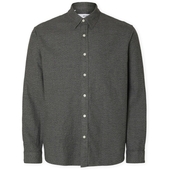 Skjorter M. Lange ærmer Selected  Noos Regnoah Shirt - Gray Flannel
