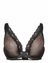 Brooklyn Plunge T-shirt Bra Passionata Black