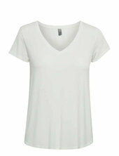 Cupoppy V-neck T-shirt Culture White