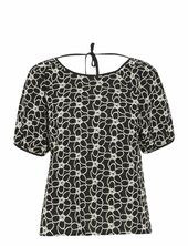 Crtulle Blouse Cream Black