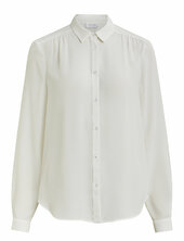 Vilucy Button L/s Shirt - Vila White