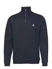 L/s Fleece Quarter Z Original Penguin Blue