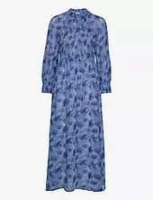 Davilaiw Long Dress Inwear Blue
