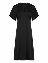 Flutter Slv Midi Drs Michael Kors Black