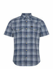 Ss Western Shirt Lee Jeans Blue