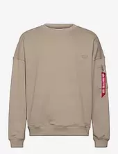 Alpha Essentials Rl Sweater Alpha Industries Beige