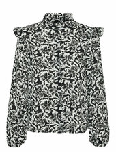 Vmsophia L/s Frill Shirt Wvn Boo Vero Moda Black