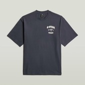 T-shirts M. Korte ærmer G-star Raw  Running Dog Back Gr R T