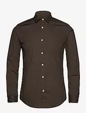 Essential Poplin Solid Scotch & Soda Brown