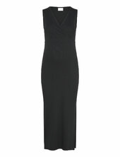 Mlemily Tess Sl Jrs Abk Dress 2f A. Mamalicious Black