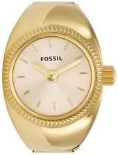 Fossil Dameur Es5246 Watch Ring Guldfarvet/guldtonet Stål Ø15 Mm