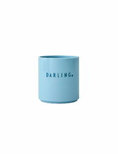 Mini Favourite Cup Design Letters Blue