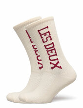 Les Deux Vertigo 2-pack Rib Socks Les Deux Cream
