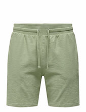 Onskian Life Reg Seersucker Shorts Noos Only & Sons Green