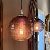 Lampe "nyx" Grå - Nordal Dia: 20 Cm