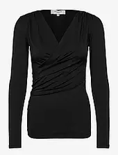 Rwsbillie Ls V-neck Rosemunde Black