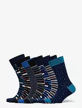 Jbs Socks Bamboo 7 Pairs Box Jbs Blue