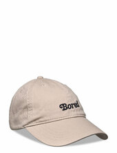 Wwbored Embroidery Cap Wood Wood Beige