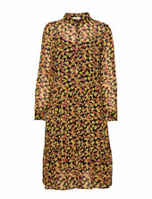 Annabelle Print Dress Modström Yellow