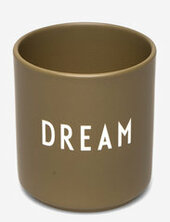 Favourite Cup Love & Friendship Design Letters Brown