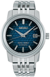 Seiko Herreur Sje105j1 King Blå/stål Ø38.6 Mm