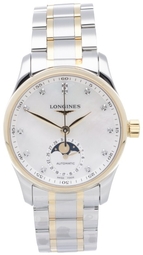 Longines Dameur L2.409.5.87.7 Master Collection Hvid/18 Karat Guld