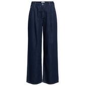 Jeans Med Vide Ben Object  Carly Mw Lo Jeans - Dark Blue Denim