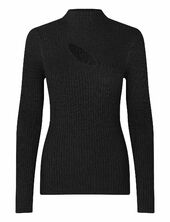 Sanka Knit T-neck Second Female Black