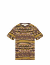Akkikki Jacquard Tee Anerkjendt Brown