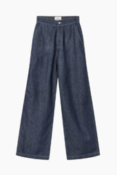 Air Denim Sotem Pants - Dark Blue Denim - Mads Nørgaard - Blå Xs
