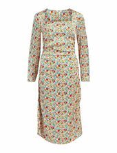 Objjabin L/s Slim Dress 126 Object Patterned
