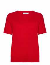 Cc Heart Ella Soft Knit Tee Coster Copenhagen Red