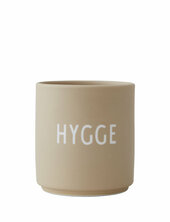 Favourite Cup - Celebration Design Letters Beige