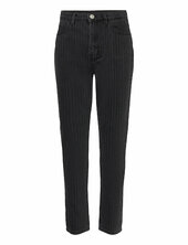 2nd Raylee Tt - Pinstripe Denim 2ndday Black