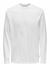 Onsfred Life Ls Tee Noos Only & Sons White