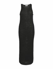 Vimargot Open O-neck S/l Knit Dress/r Vila Black