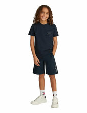 Hilfiger Emb Reg Pique Tee Ss Tommy Hilfiger Navy