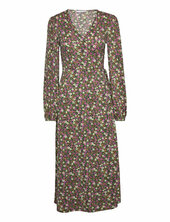 Printed Cut-out Detail Dress Mango Patterned