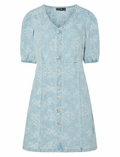 Pcfeline Ss Denim Dress Pieces Blue