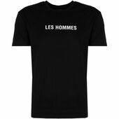 T-shirts M. Korte ærmer Les Hommes  Lf224302-0700-9001 | Grafic Print