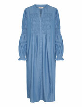 Crkami Dress Cream Blue