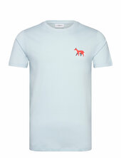 Printed Tee S/s Lindbergh Blue