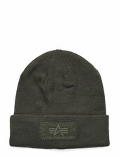 Velcro Beanie Alpha Industries Khaki