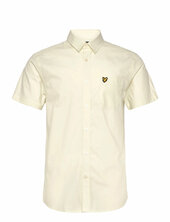 Plain Poplin Short Sleeves Shirt Lyle & Scott White