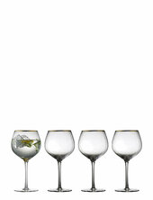 Gin & Tonic Glas Palermo Gold 65cl 4stk Lyngby Glas