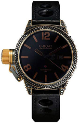 U-boat Herreur 8000 Classico Sort/læder Ø45 Mm